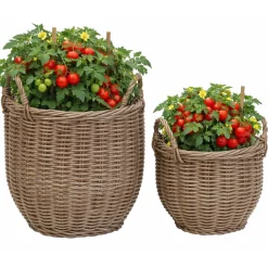 Planteringskorg Baltic Garden EGG planteringskorgar 2-set x 4