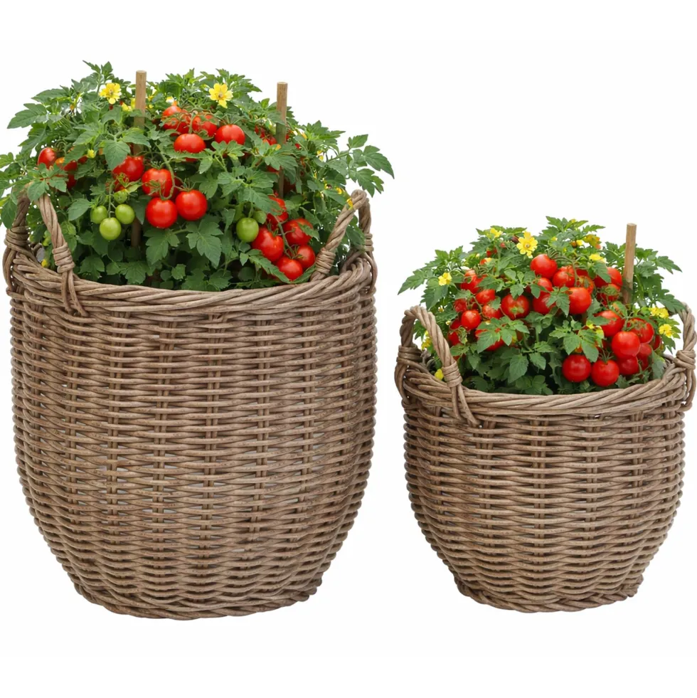 Planteringskorg Baltic Garden EGG planteringskorgar 2-set x 4