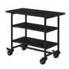 Planterings och Grillbord PLUS Urban Picnic Svart Underrede Med 2 Hyllor