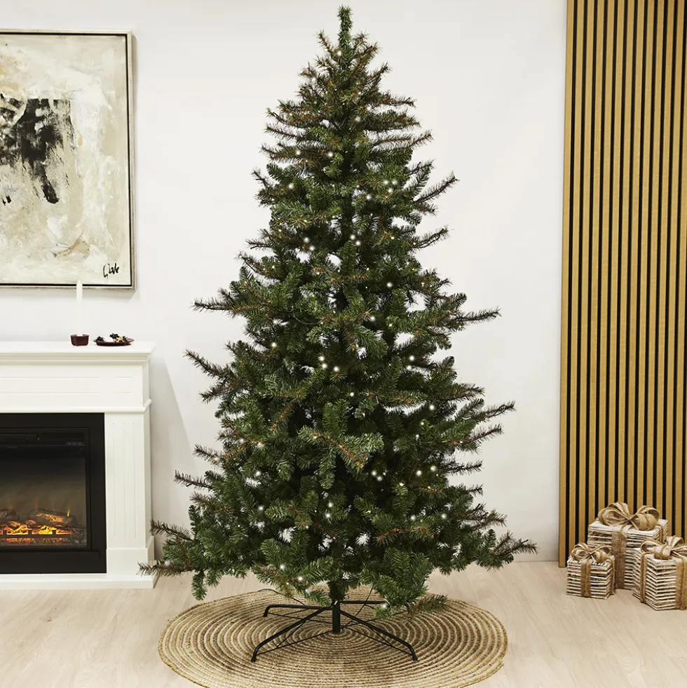 Plastgran Nordic Winter Fryd LED150x106 cm