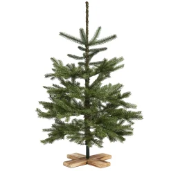Plastgran Nordic Winter Julgran Danish Collection 100 x 65 cm med Träfot