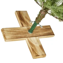 Plastgran Nordic Winter Julgran Danish Collection 100 x 65 cm med Träfot