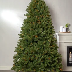 Plastgran Star Trading med LED Narvik 210 cm