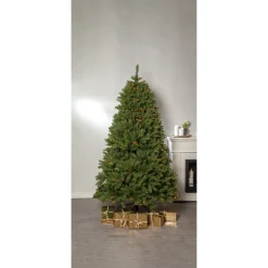 Plastgran Star Trading med LED Narvik 210 cm