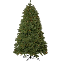 Plastgran Star Trading med LED Narvik 210 cm