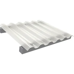 Plasttak Halle Polar Gåbar Komplett Tak Opal