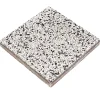 Platta S:t Eriks FrilagdVit-svart marmor, 400x400x45 mm
