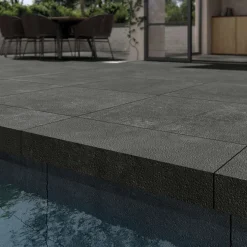 Poolkant/Trappsteg Pronto Klinkerdäck Nordique Evo Gris Fonce 50x100 cm
