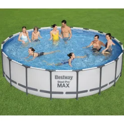 Poolpaket Bestway Steel Pro Max Ø5,49 m ClickConnect