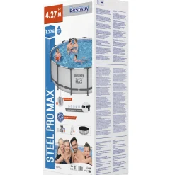 Poolpaket Bestway Steel Pro Max Ø4,27 m ClickConnect