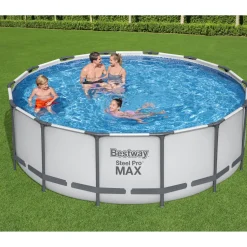 Poolpaket Bestway Steel Pro Max Ø4,27 m ClickConnect