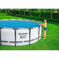 Poolskydd Bestway Flowclear Solar Ø3,56 m