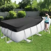 Poolöverdrag Bestway Flowclear PVC Svart 4,12 x 2,01 m Poolskydd