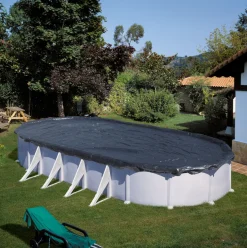 Poolöverdrag Gre Vinter För Oval Pool 915x470 cm