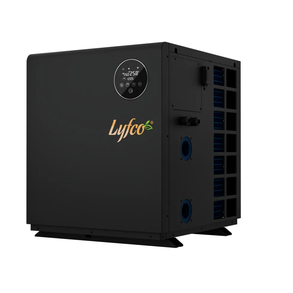 Poolvärmepump Lyfco Vertikal Inverter 7kW Med WiFi-Styrning