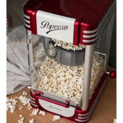 Popcornmaskin Champion Retro XL PCM406 Röd Metallic