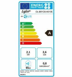 Portabel AC Lyfco med Värmefunktion 58m² 4100W/14000BTU
