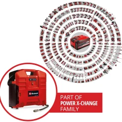 Portabel Kompressor Einhell TE-AC 36/8 Li OF Set-Solo Sladdlös utan Batteri