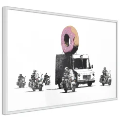 Poster Artgeist Affisch Donut Police