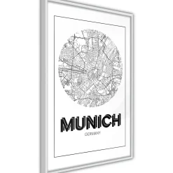 Poster Artgeist Affisch Retro Munich