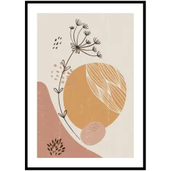 Poster Gallerix Abstract Botanical No2
