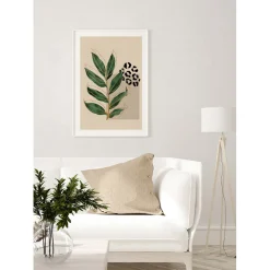 Poster Gallerix Abstract Leaves No2