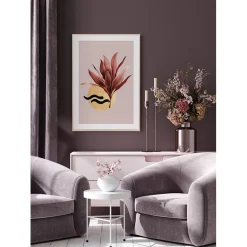 Poster Gallerix Abstract Leaves No1