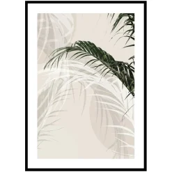 Poster Gallerix Abstract Palm Leaves No1