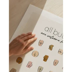 Poster Gallerix All Butts Are Welcome