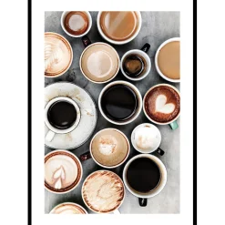 Poster Gallerix All Kinds Of Coffee No2
