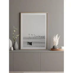 Poster Gallerix Birds over lake