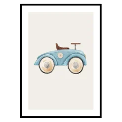 Poster Gallerix Blue Toy Car