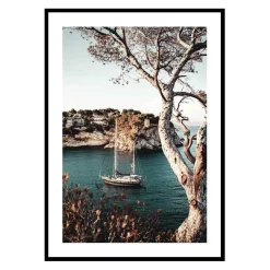 Poster Gallerix Boat In Bay