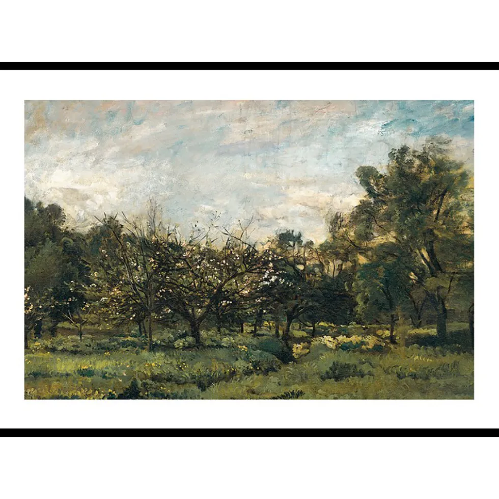 Poster Gallerix Boomgaard By Charles-François Daubigny