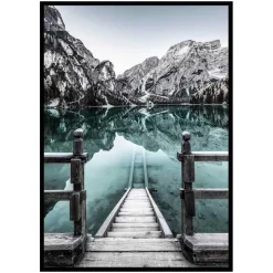 Poster Gallerix Braies Lake No3