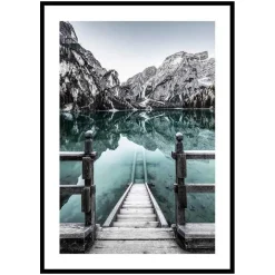 Poster Gallerix Braies Lake No3
