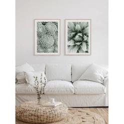 Poster Gallerix Bright Green Botanical No3