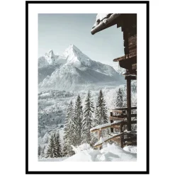 Poster Gallerix Cabin In The Alps