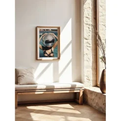 Poster Gallerix Disco Ball Vintage Style