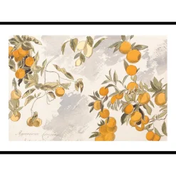 Poster Gallerix Fruit Trees By Edward Lear