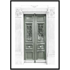 Poster Gallerix Green Double Door