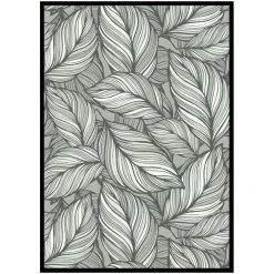 Poster Gallerix Leaf Pattern