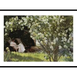 Poster Gallerix Marie Krøyer Seated By P.S. Krøyer