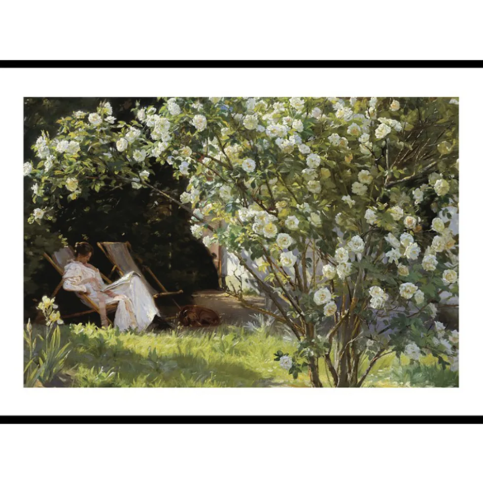 Poster Gallerix Marie Krøyer Seated By P.S. Krøyer