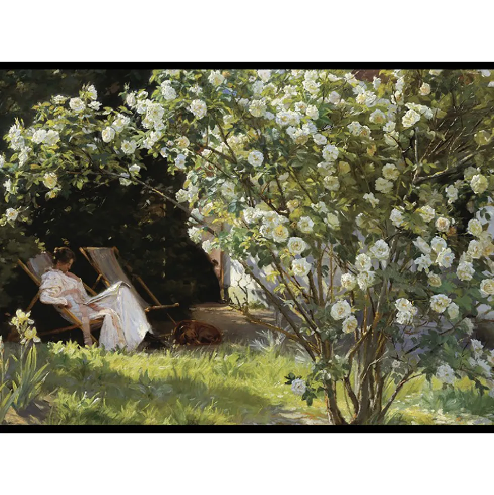 Poster Gallerix Marie Krøyer Seated By P.S. Krøyer