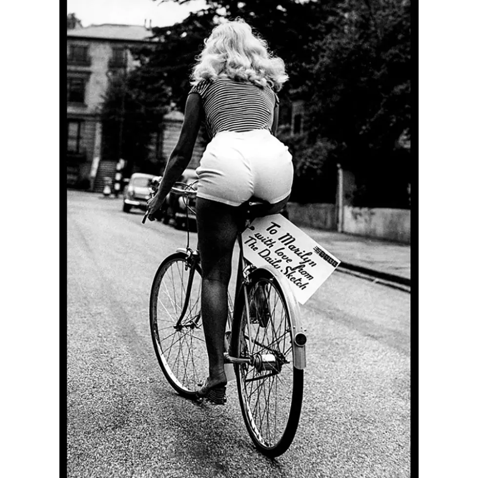 Poster Gallerix Marilyn Monroe Riding Bicycle