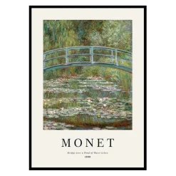 Poster Gallerix Monet Water Lily Pond