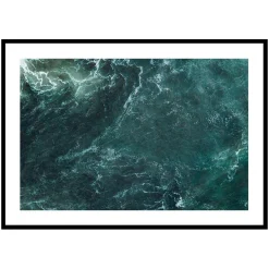 Poster Gallerix Niebla Verde Ocean