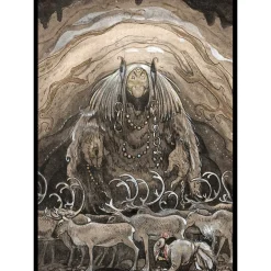 Poster Gallerix Nilas Offer Julbocken II By John Bauer