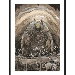 Poster Gallerix Nilas Offer Julbocken II By John Bauer